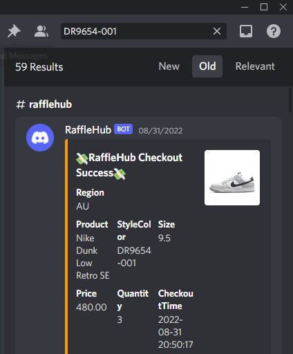 9H_hydra's tweet photo. success speaks for itself S/O to 

bot:@rafflehub_io 
proxies: @SakuraProxy @OculusProxies @dragonproxies_ @WolvesProxy @hammerproxies https://t.co/t4IJR02nq2