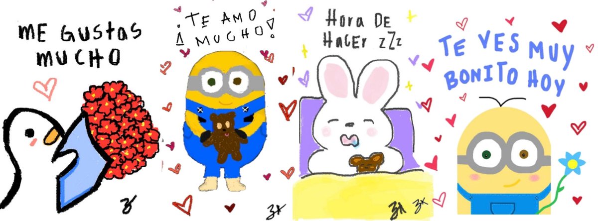 Tweet de apreciación para los dibujitos que mi bebé me hace, es tan increíble.