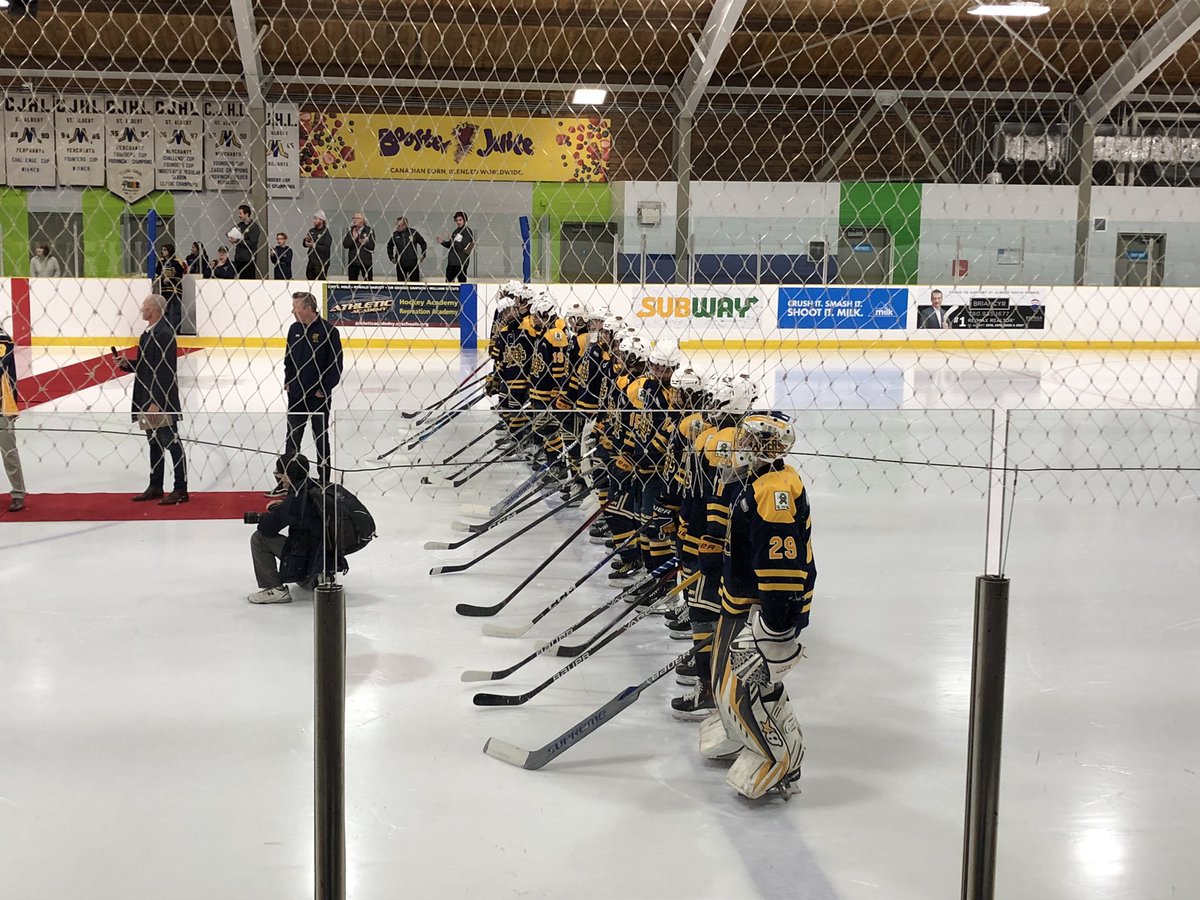 SabresRaiders's tweet photo. Championship Banner from last season. Congrats again boys. https://t.co/0pgTNoAcbD