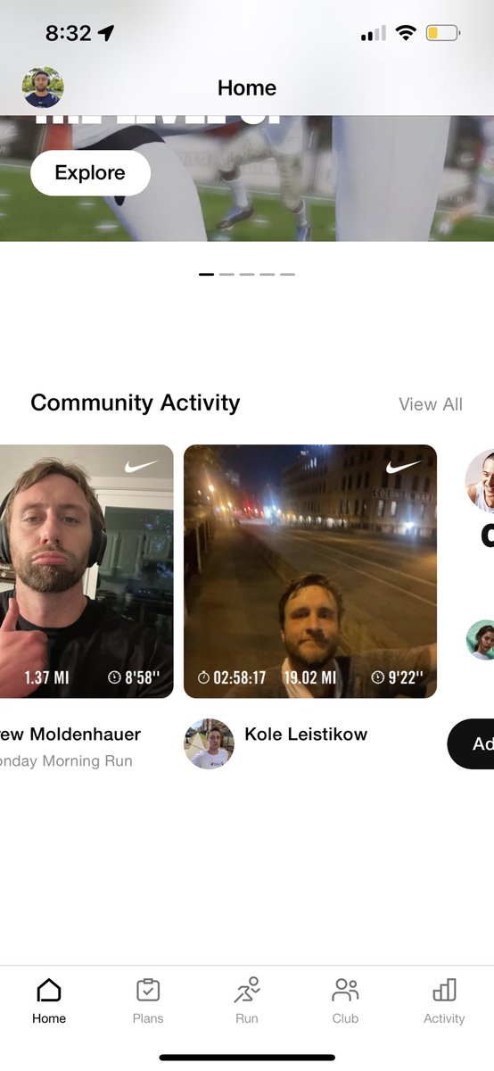 The boys be runnnning! <a href="/Nike/">Nike</a> @Austin_Moldy15 <a href="/R_weiner63/">Riley Weingarth</a> <a href="/kolewrld/">Nakole</a>