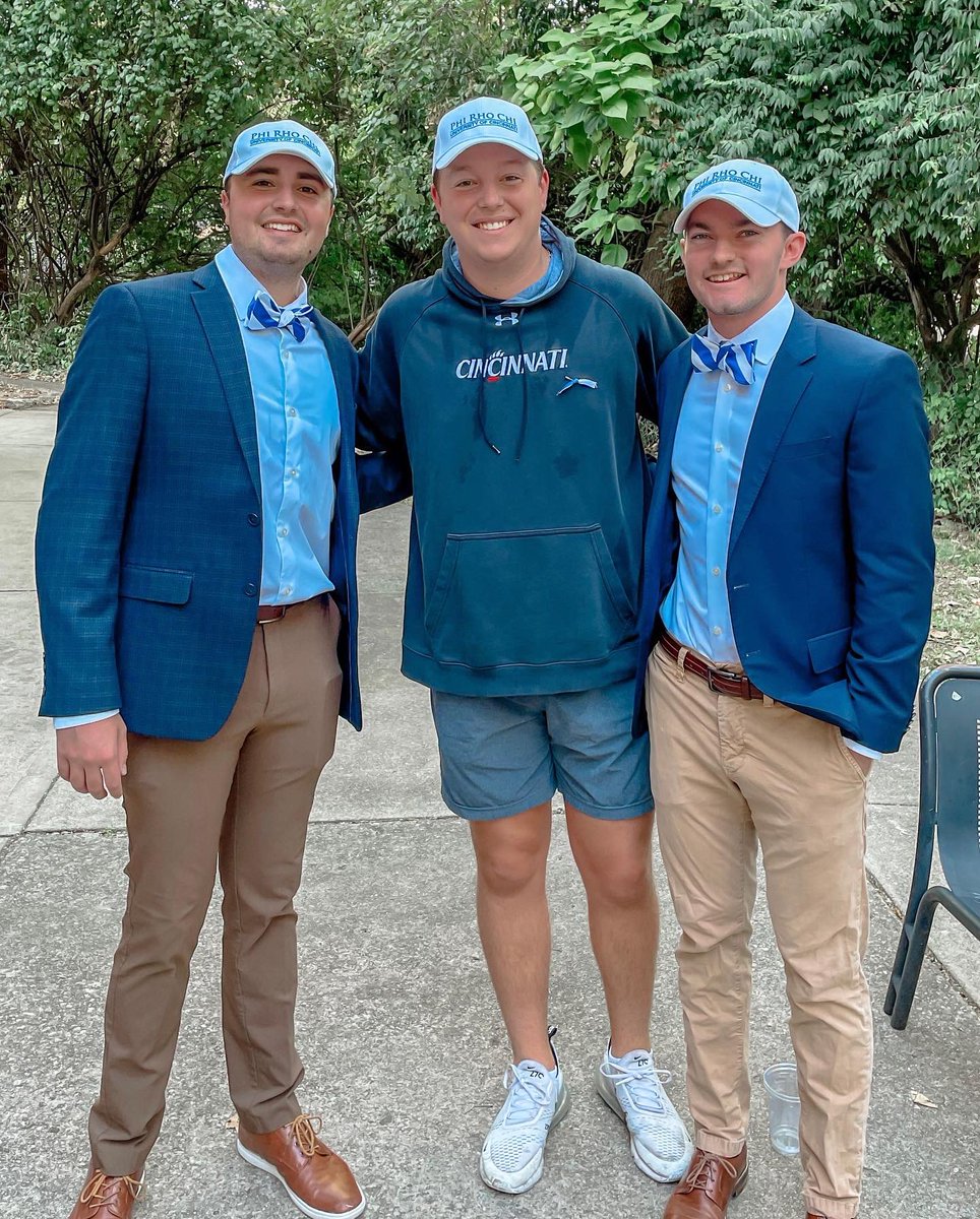 Beta_UC's tweet image. Congratulations to Brother and current President Ben Wenner for being tapped into Phi Rho Chi Honorary Fraternity! He joins fellow Betas Grant Lapham and Mark McKinley