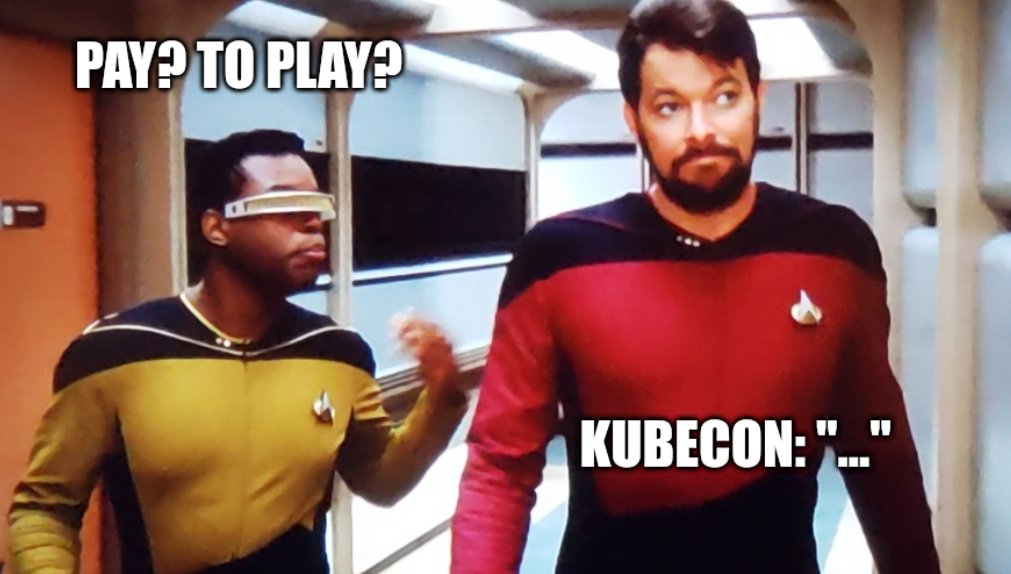 Geordi: "So aside from your being privileged, is there anything else I can look forward to?"
Will: "Nope."
Geordi: "This is going to be exciting."