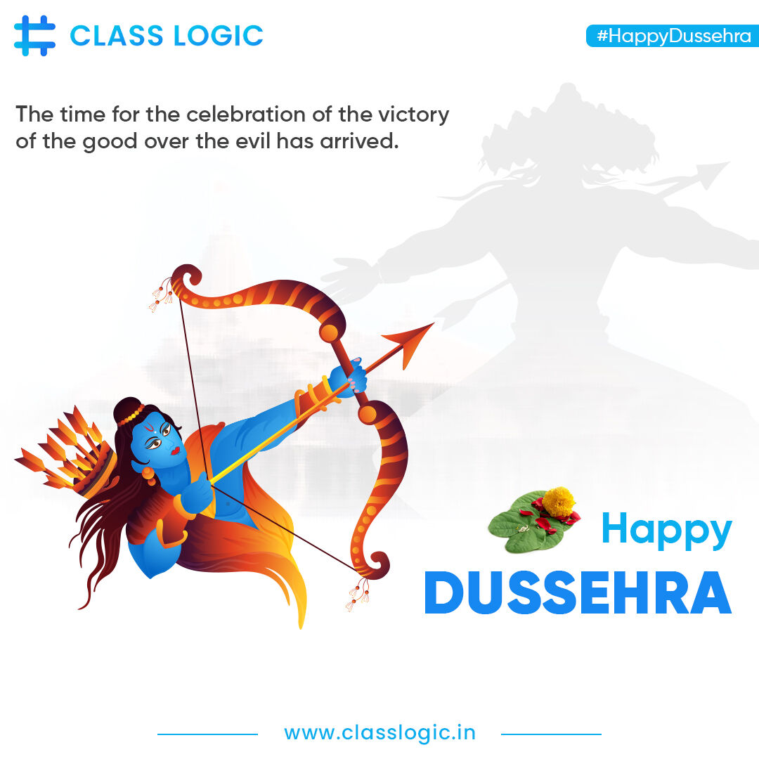 ClassLogic's tweet image. #HappyDussehra #Classlogic