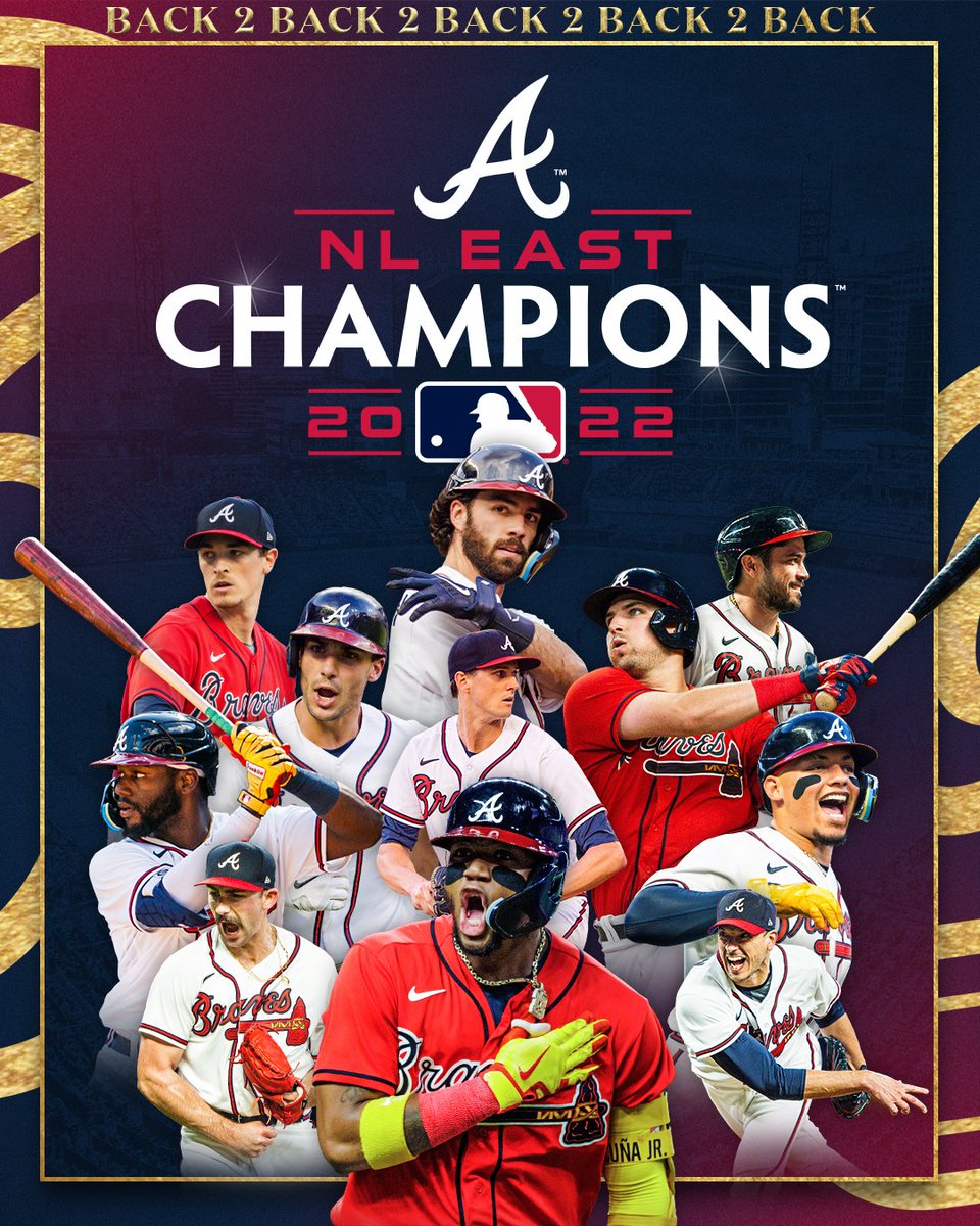 NL East Division Champs - Atlanta Braves - Tapestry