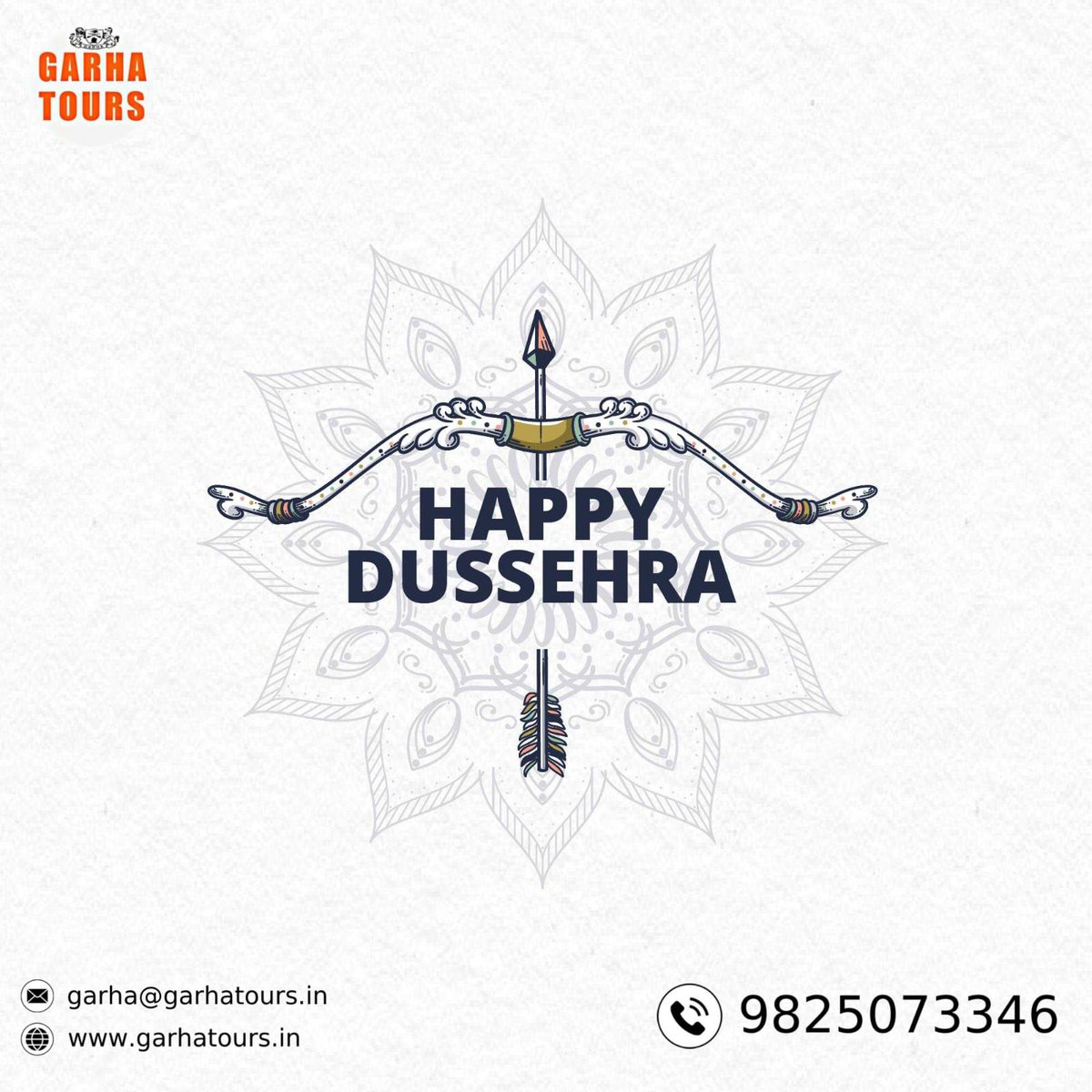 विजय दशमी पर हार्दिक बधाई 
Greetings from GARHA TOURS AND TRAVELS
                        
 #dussehraspecial #dussehracelebrations #dussehrablessings #Dussehrawishes #Dussehra 

<a href="/VRandhirsingh/">Vaghela Randhirsingh</a>