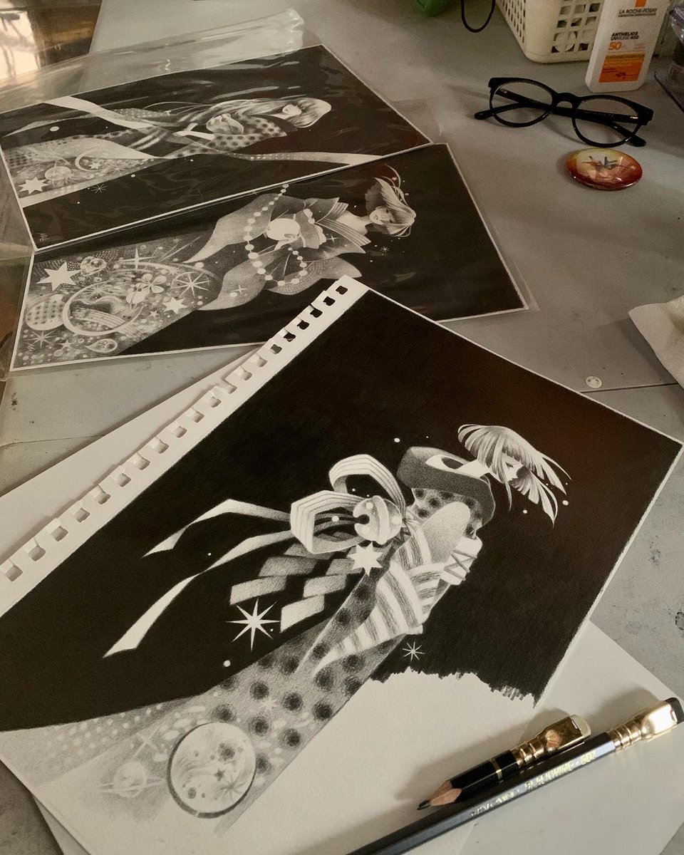 “Wild Winds (drawing)”, AVAILABLE, graphite on paper, 12”x 8” inches (already framed). My solo show “Luminescence” @havengallery runs from Sept.24th - Oct.23rd.

View the entire show here: havengallery.com/portfolio/mall…

To inquire on my last available work, email info@havengallery.com