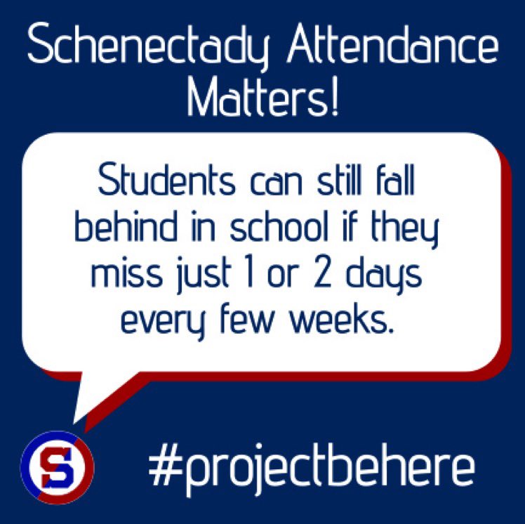 CPMS_Eagles's tweet photo. Let's work together to ensure that children are in school every day. It makes a difference. Students can fall behind if they miss just one or two days a month. These days add up. If you need assistance, please let us know. #projectbehere https://t.co/N3R4Vd7tgg