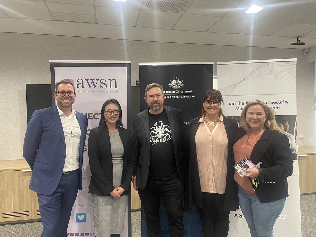 Kylie McDevitt (@kylieengineer) on Twitter photo Great morning celebrating the launch of the <a href="/awsn_au/">AusWomenInSecurity</a> <a href="/ASDGovAu/">Australian Signals Directorate</a> <a href="/ok_rdy/">OK RDY</a> cyber mentoring program. So lucky to be surrounded by such passionate and amazing ppl. Great morning celebrating the launch of the <a href="/awsn_au/">AusWomenInSecurity</a> <a href="/ASDGovAu/">Australian Signals Directorate</a> <a href="/ok_rdy/">OK RDY</a> cyber mentoring program. So lucky to be surrounded by such passionate and amazing ppl.