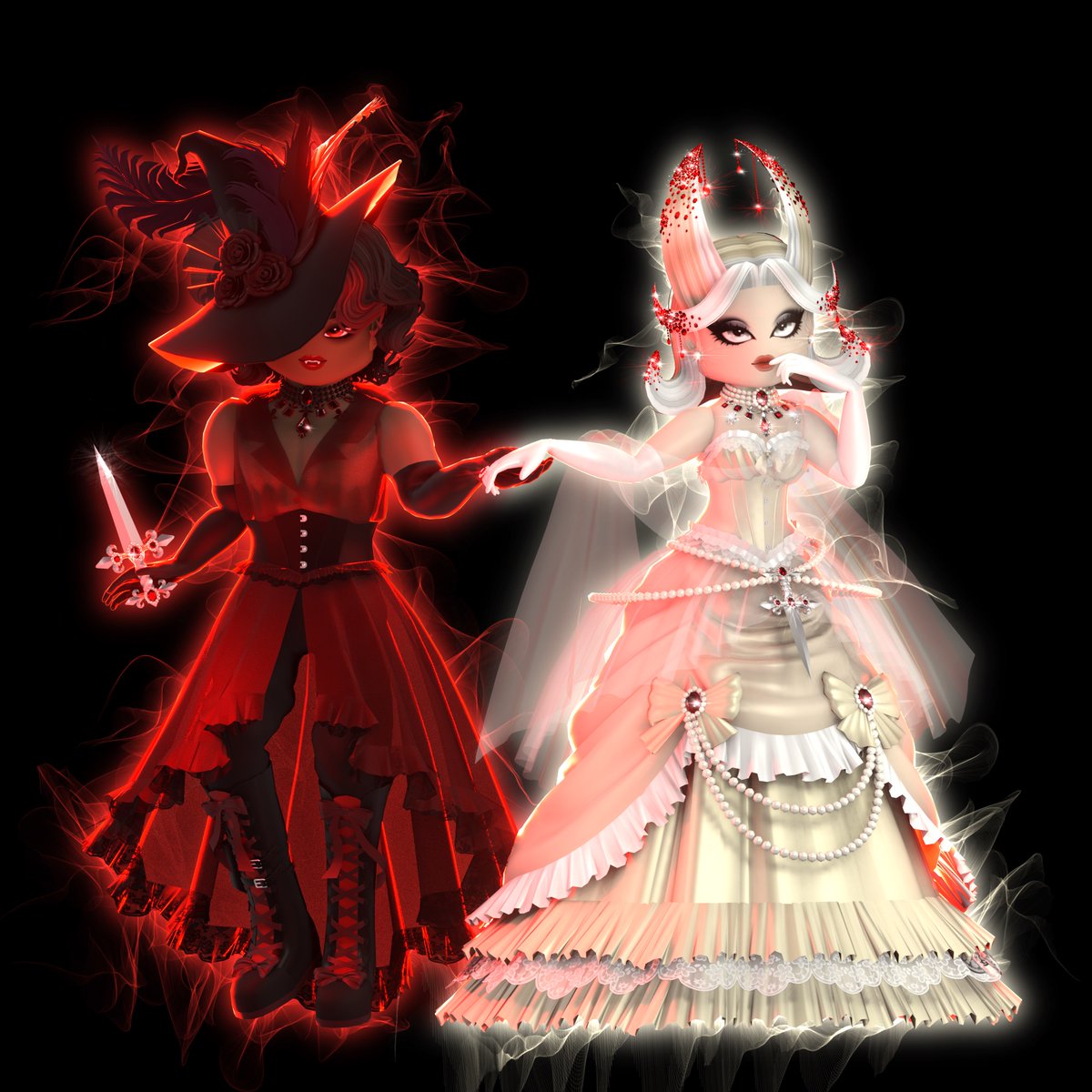 🔮~ Whimsy Witch Set ~🔮

Please stop leaking my inventory💕

Heres a newer render I did this year 🕯
#RoyaleHigh  #RobloxDev #Roblox