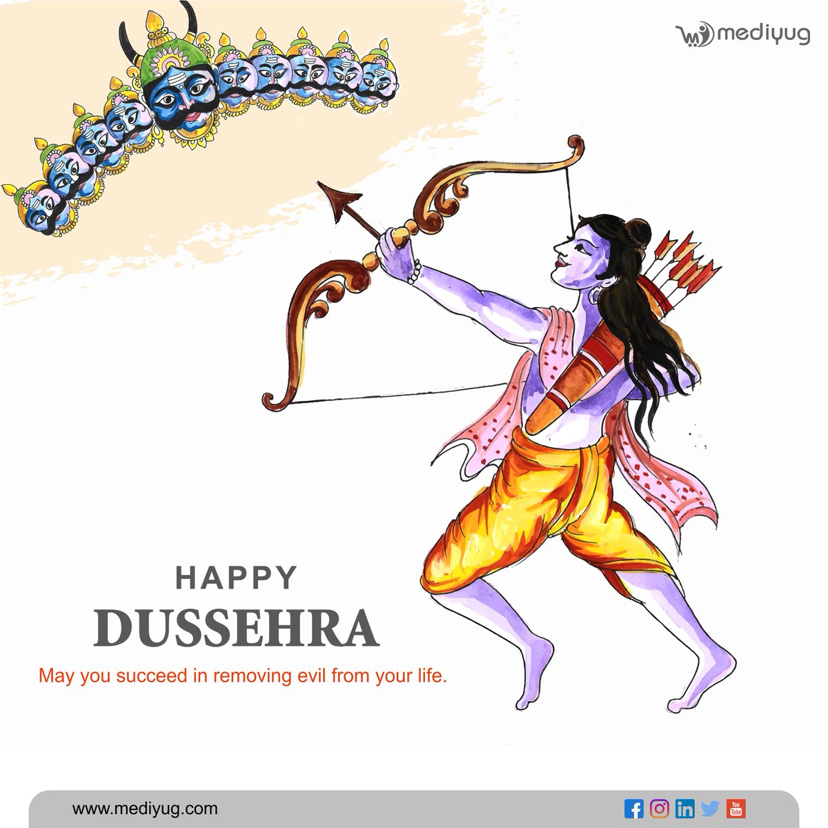 Medi_Yug's tweet photo. Happy Dussehra

May you succeed in removing evil from your life.
.
.
.
.
.
.
#dussehra #HappyDussehra #Ramayan #VijayaDashami #god #mediyug #mediyugindia #medicalequipmentsupplier #mediyugservices #medicalequipment #medicaldevices #hospital #doctor #india #indiafestival https://t.co/TYFtjbhc4P