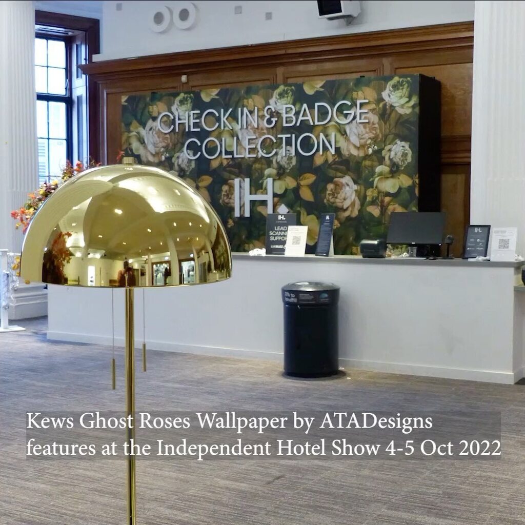 ATADesigns's tweet image. Kews Ghost Roses wallpaper design by ATADesigns features at the @indhotelshowldn 

Bear with me everyone, I will get back to you soon to say thank you properly. in the meantime, here’s what I’ve been up to at the Independent Hotel Show. I would like to t… instagr.am/reel/CjUDK8noL…