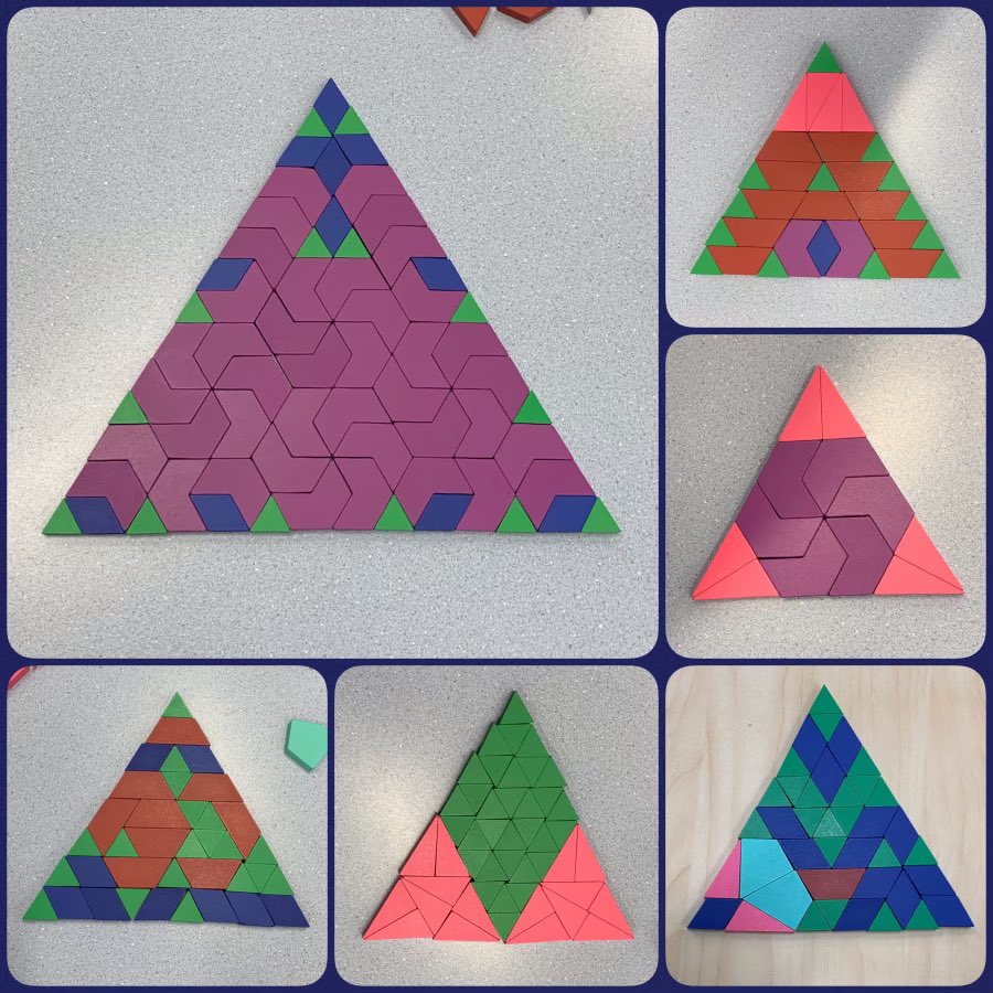 whfelementary's tweet image. Wes Hosford #MathClub students explored triangular structures with 21stCenturyPB! @whfelementary @eips