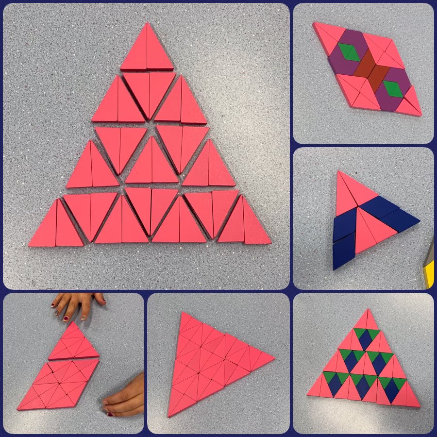 whfelementary's tweet image. Wes Hosford #MathClub students explored triangular structures with 21stCenturyPB! @whfelementary @eips
