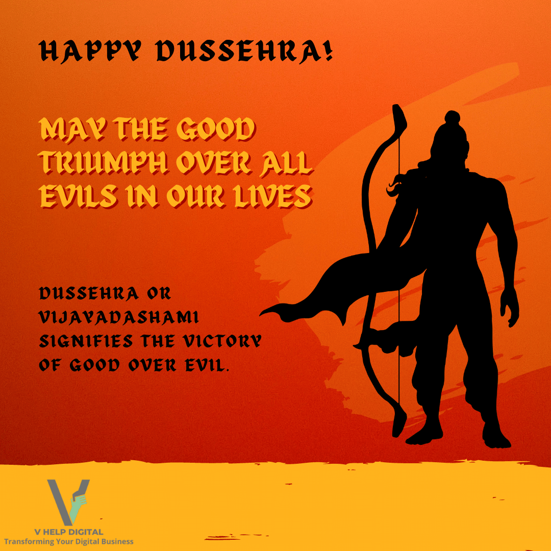 VHelpDigital1's tweet photo. Happy Dussehra to everyone.
Let all the evils disappear from your lives and good blessings triumph.

Please Like and Follow our page for all the latest updates and notifications.
https://t.co/CNedNvbb5W

#HappyDusshera #Vijayadashami #goodtriumphevil https://t.co/CsHAz7DmCt