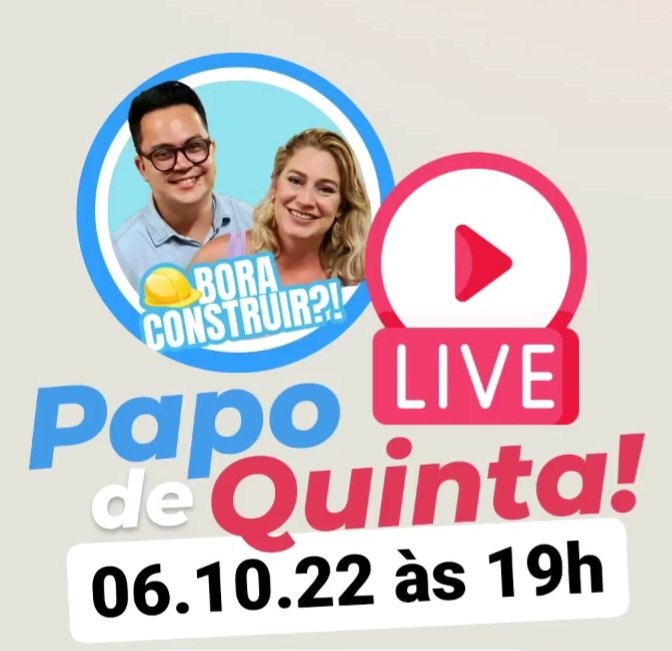 boraconstruir's tweet photo. Nossa 2ª live vai ser transmitida simultaneamente no Instagram e no nosso canal do Youtube! O tema desta semana será INSS DA OBRA. Não percam! https://t.co/DHkNtT8tbc