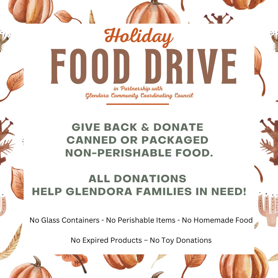 GlendoraUnified's tweet photo. Join us in supporting local families in need this holiday season. For more information, visit https://t.co/jjoCy3VLI0  #GlendoraGivesBack https://t.co/IeVaCQkSUj