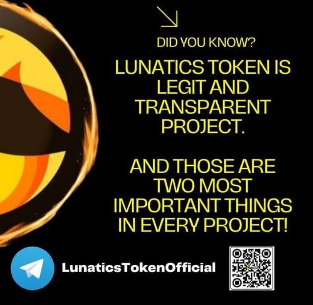hakvoort31's tweet photo. @EricMichaelHar3 @LunaticsToken @CryptoRich1000X @DuncanGray @AAAsega Indeed, much to come! #NFT's on Sunday 9 oct. Going #onchain with #TerraClassic as $wLunaT. Staking round 2 just opened, up to 48% APY. The #LunaticsCommunity is amazing!!!
We will grow!!! So let's fucking gooooo!!! #WeAreLunatics. https://t.co/wRcClz0sAA