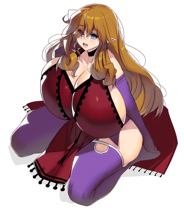 むっちりエルフさん 