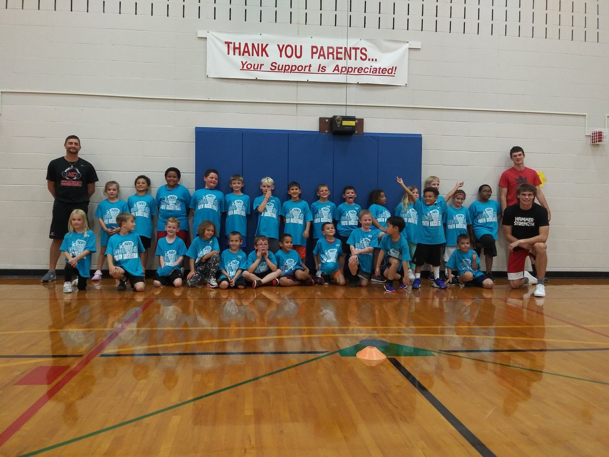 Another fun night at Mason City Youth Basketball for 1st and 2nd graders! #thefuture