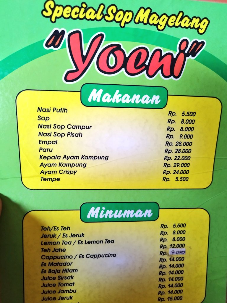 arieparikesit's tweet photo. #SarapanApa Jilid 3, Kuliner Magelang namun di #Jogja
#KelanaRasaJavaOverland Jogja https://t.co/AocY9wZr0h