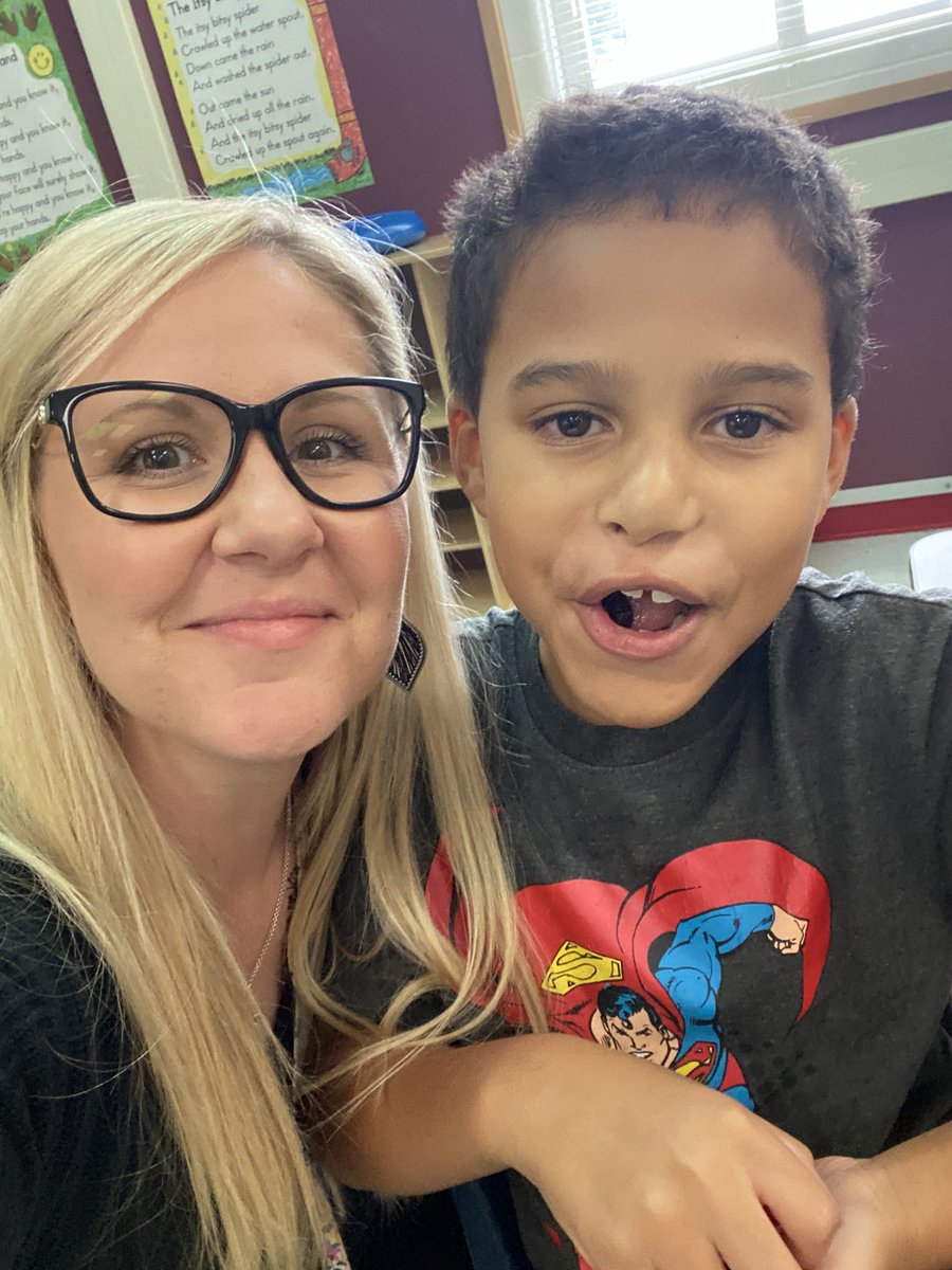 jenna_brown's tweet image. I miss this kiddo! It was so nice getting to spend the morning with him 🥰 #lifeinALE @NISDSpecialEd