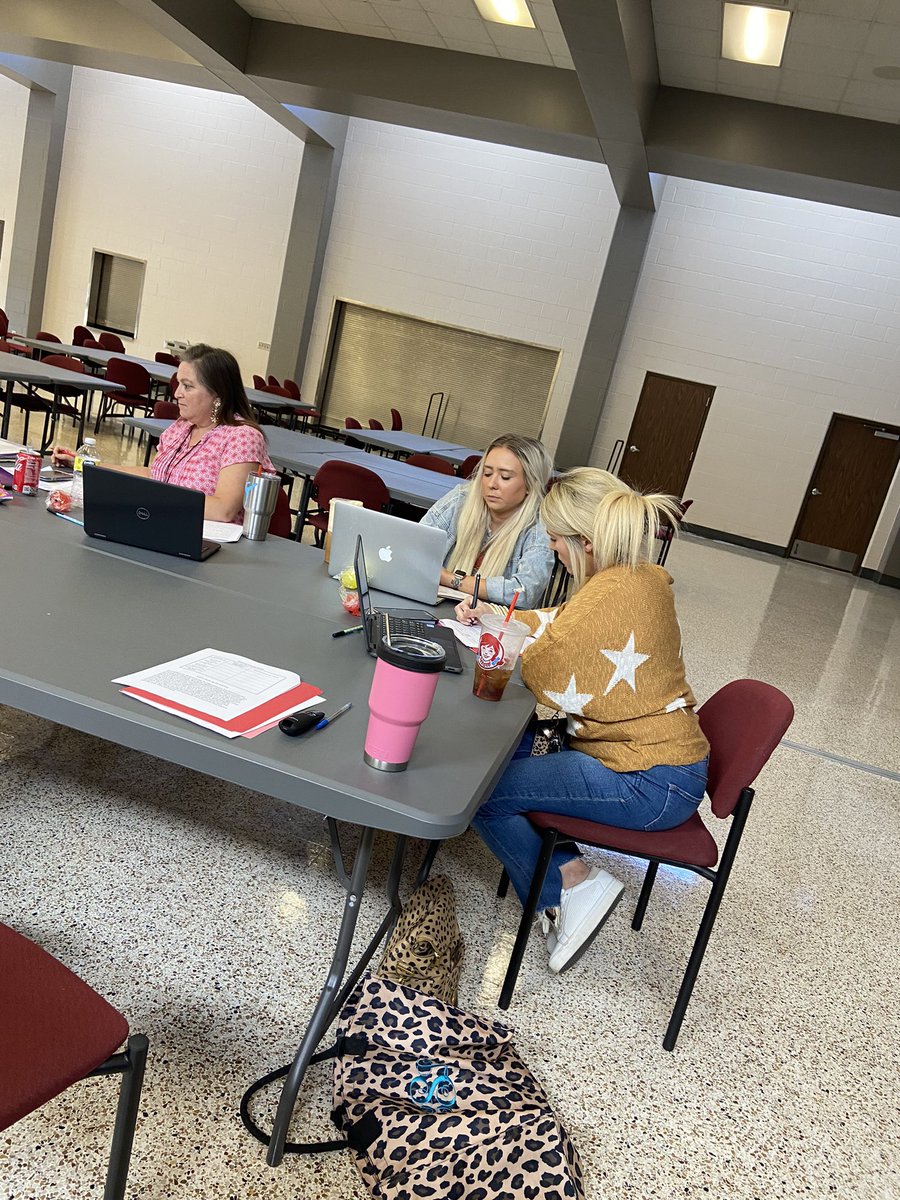 Great day with our Specialized Learning New teachers! PLAAFPs/Goals for the win! #bepremiere