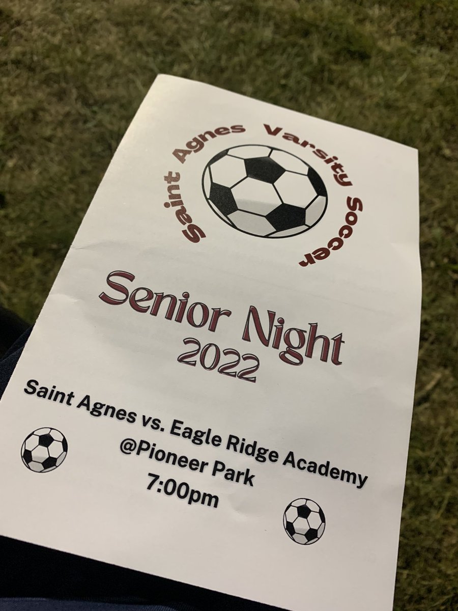 Saint Agnes Aggies On Twitter: Congratulations To The Boys Soccer Team On  Their 2-0 Win Over Eagle Ridge Today On Senior Night. Tonight's Win Was  Their 10Th Of The Season Https://T.co/Wdvzir3vrc /