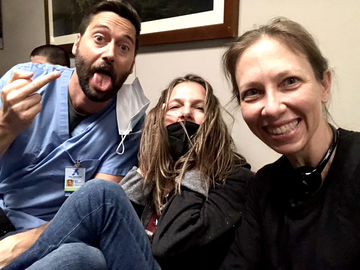 BTS #NewAmsterdam @OlenkaDenysenko #ryanthegreat #hour13