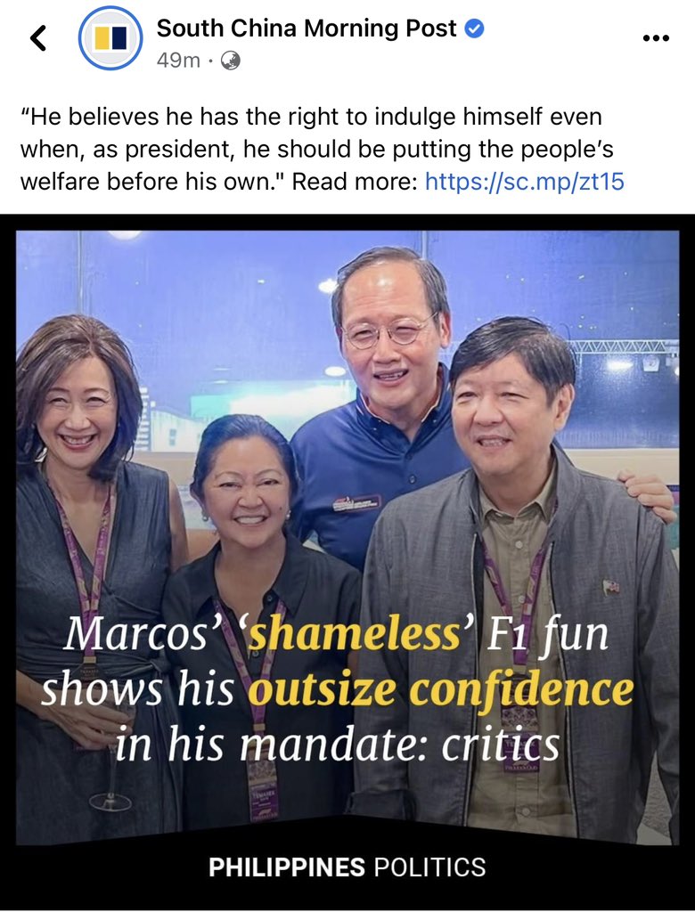 nabunturanguy's tweet photo. Way to go South China Morning Post! https://t.co/3NkDJQPBNK