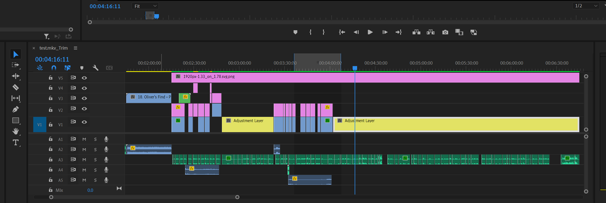 finally sorted the audio out on the new vid, now I just need to record footage for all the sections in yellow 🙃