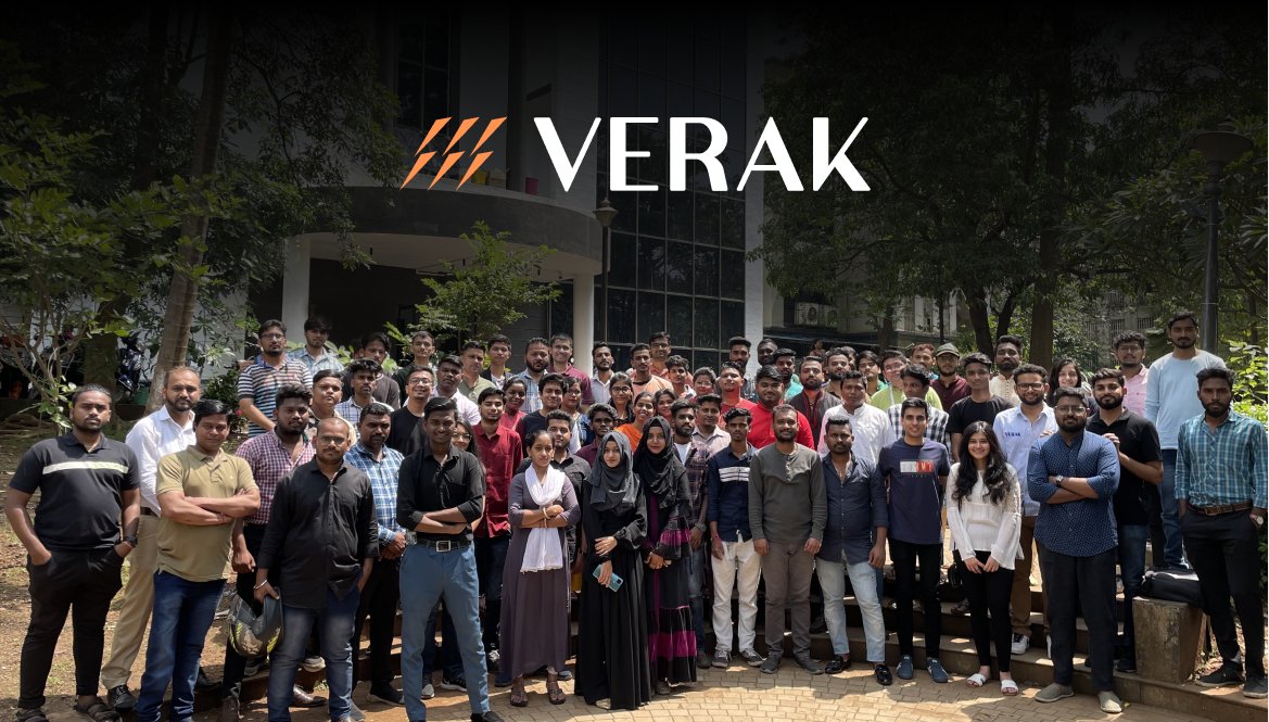 Q3 Team Photo for Verak Insurance 🇮🇳
Small team of ~80 (many missing below) but big mission to insure 10 Lakh SMEs by 2027.