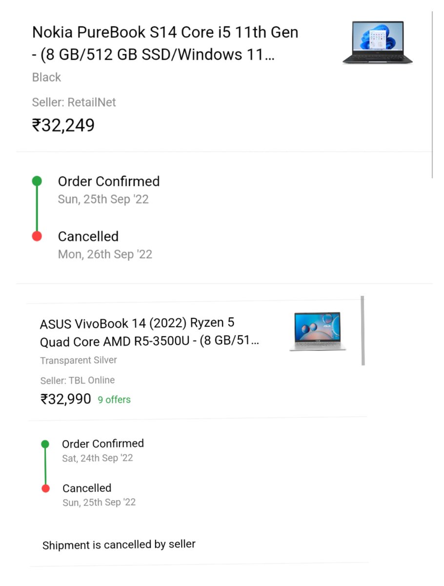 PratimanVishva1's tweet photo. #FlipkartDoglaHai
Boycott flipkart
They cancelled my both order.. Without any reason...
Amazon is best . https://t.co/i9LWHHufHl