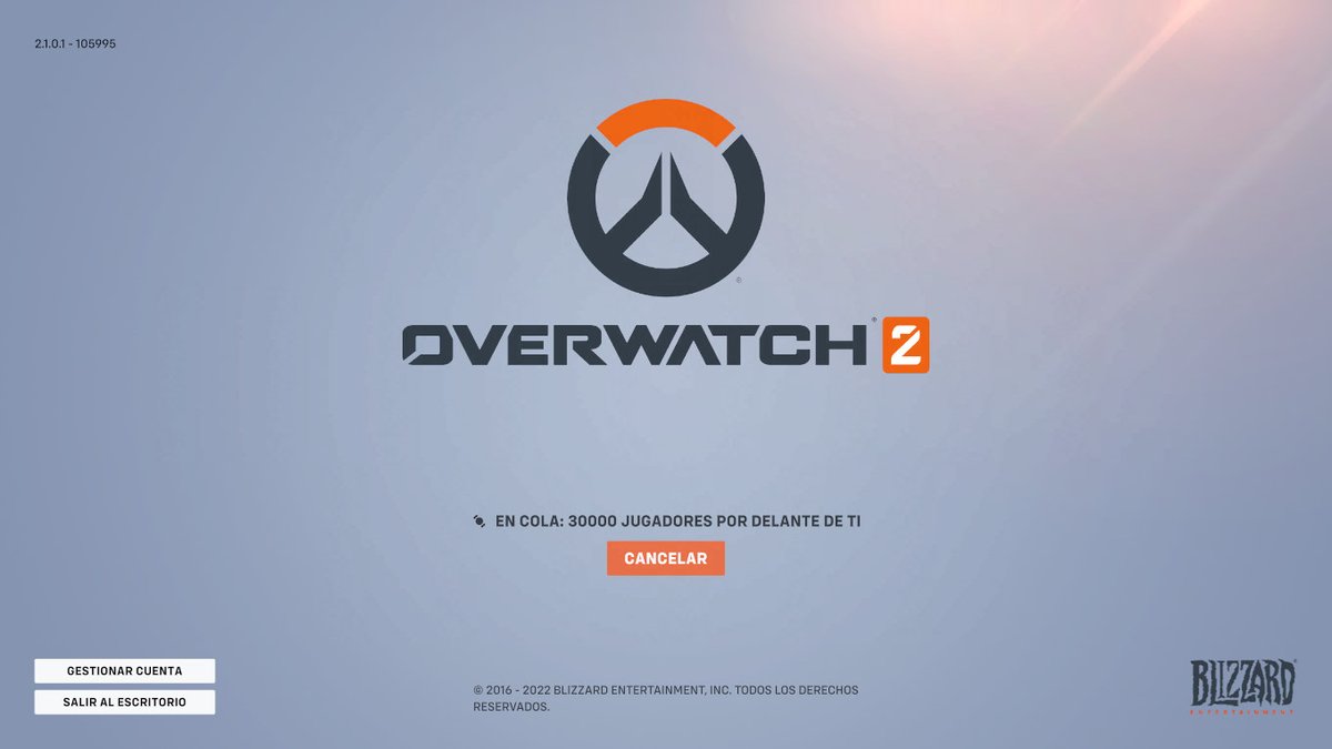 Daobiar's tweet photo. Creo que hoy no se juega #Overwatch2 https://t.co/0UWfWKZhyJ