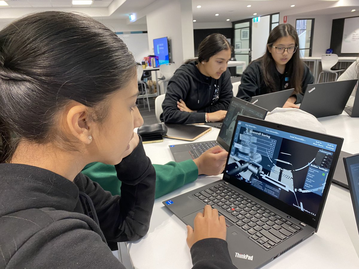 CCCGlenmorePark's tweet photo. Day 4 of Mission Oz and things are really ramping up - after calculating trajectories, we are now perfecting orbital landings. This is intense! @CatholicEdParra @PenolaEmuPlains @JackieSlav #missionoz #spaceteams https://t.co/HmaPXbYaP3