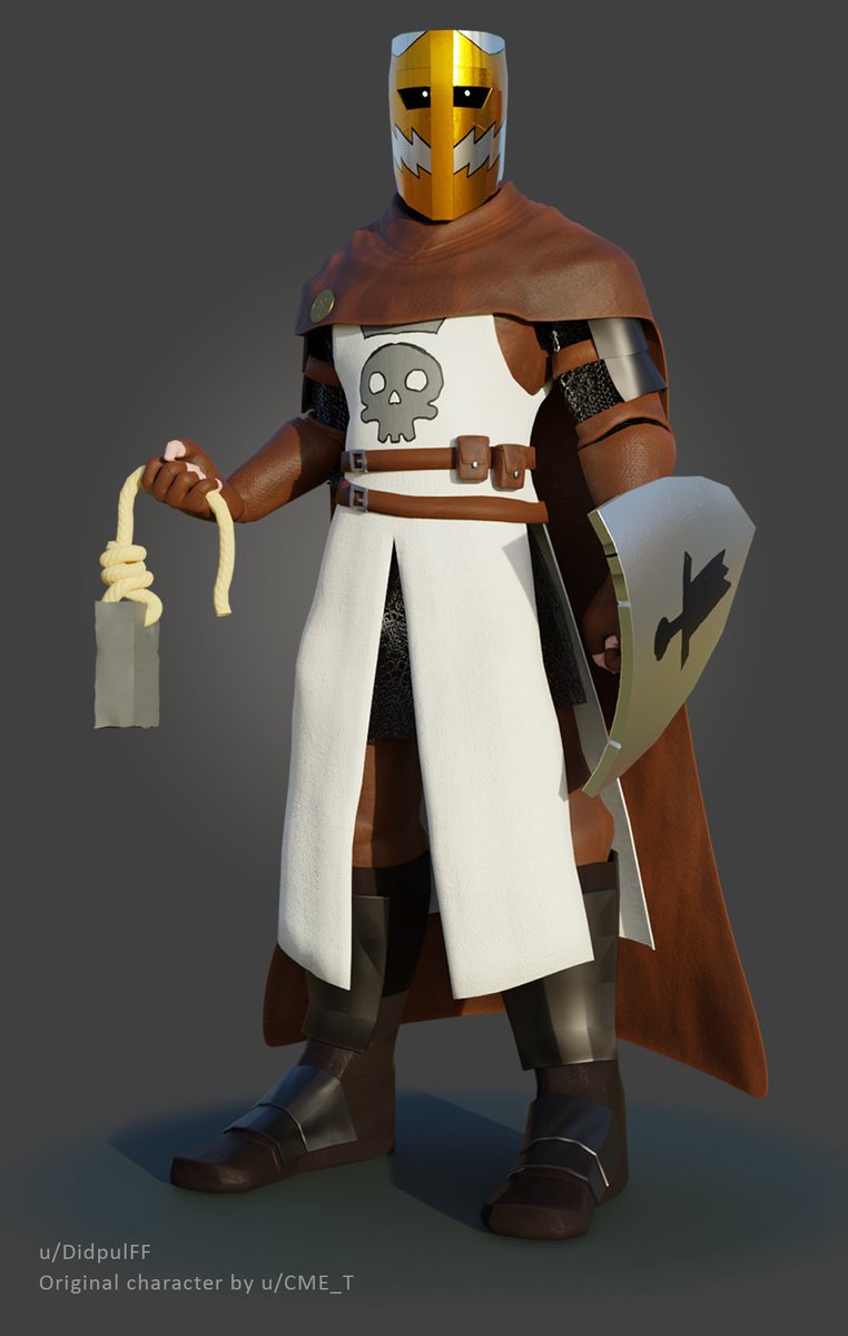 Didpul_art's tweet photo. Sir Becket
From
@CME_T_Was_Taken 's The Weekly Roll comics.
Posted on reddit a week ago, posting here because of reasons I guess...
#blender #3dart #DnD #theweeklyroll #dndartist https://t.co/O6gS6M2VYN