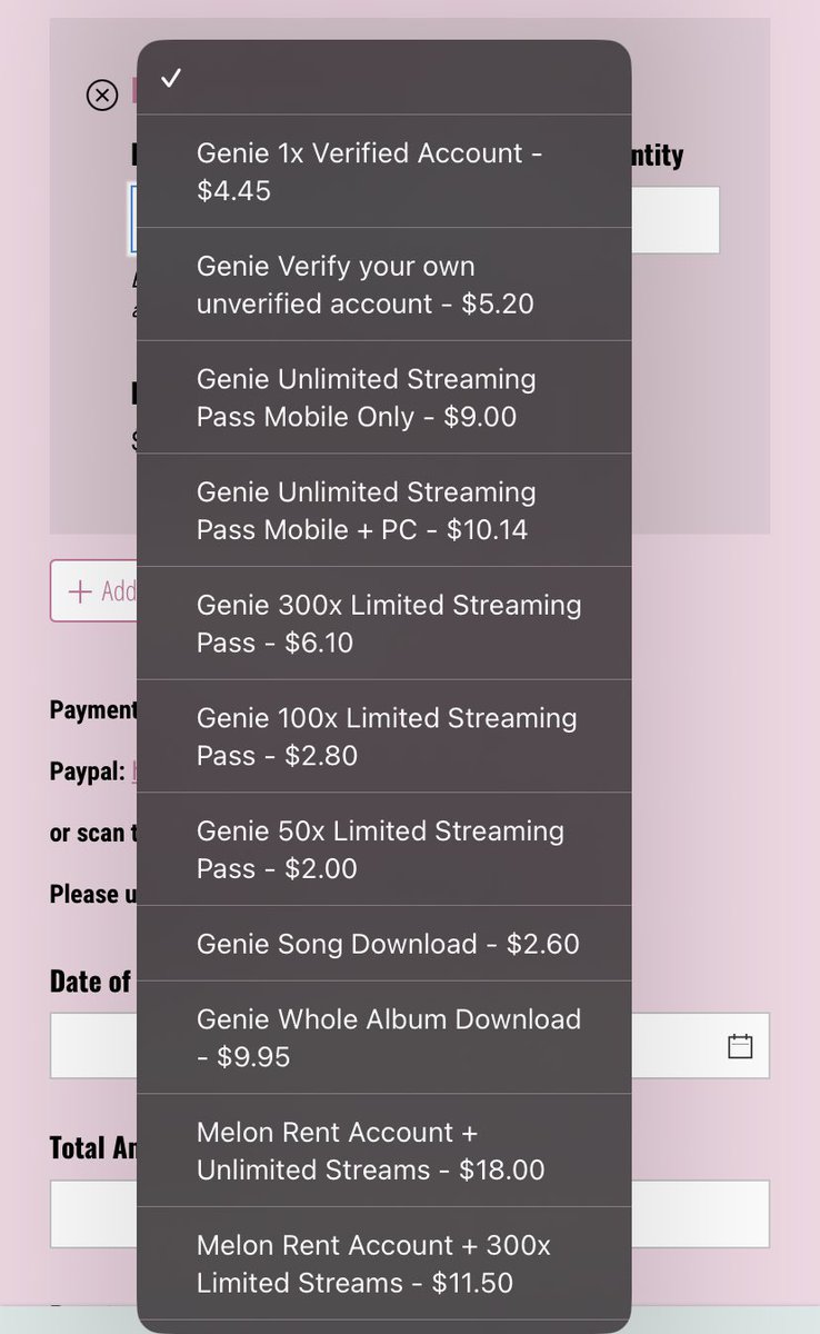binkkiri's tweet photo. @skzwdzcart hi @skzwdzcart , I’d like to get the 2x verified genie id but the option is not available on your ordering form https://t.co/Tt8gv8MxWs