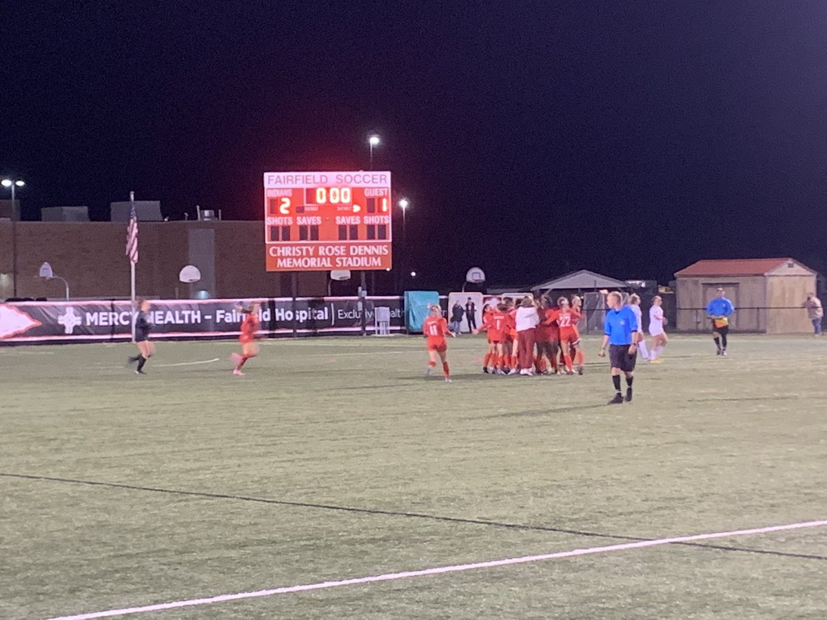 Andrew Guenther (@aguentherbsn) on Twitter photo Gritty win for the ladies of <a href="/FHS_IndiansWsoc/">Fairfield High School Women's Soccer</a> tonight! Nothing better than seeing “Fairfield” at the top of the <a href="/gmcsports/">GMC Sports</a> standings! #ONETribe Gritty win for the ladies of <a href="/FHS_IndiansWsoc/">Fairfield High School Women's Soccer</a> tonight! Nothing better than seeing “Fairfield” at the top of the <a href="/gmcsports/">GMC Sports</a> standings! #ONETribe