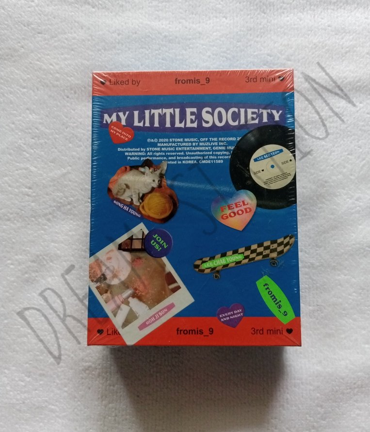 Poca4u's tweet photo. [WTS /LFB] PH ONLY

📍 fromis_9 My Little Society Kihno Sealed.
💸1500

MOP: GCASH
MOD: Shopee Checkout / GGX

DM to claim
#DreamStationWTS https://t.co/q5b6Kufsst