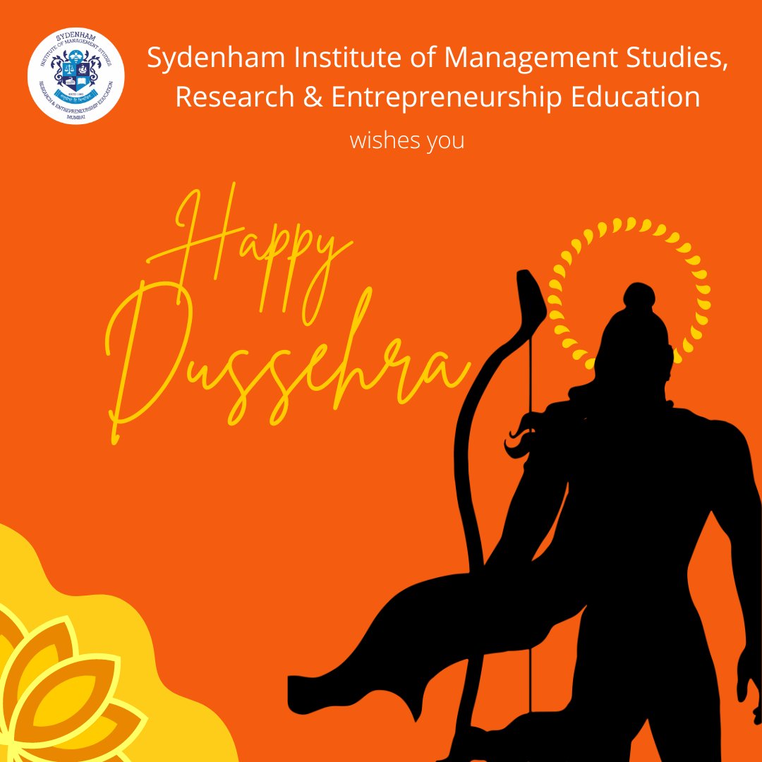 simsree's tweet photo. May good prevail over evil in our lives, and may we find the bravery and strength to walk the road of virtue!

SIMSREE wishes you a very Happy Dussehra!

#dussehra #happydussehra #sydenham #simsree #navratri #festival #durgapuja #india #indianfestival #celebration https://t.co/FqSApFvxPq