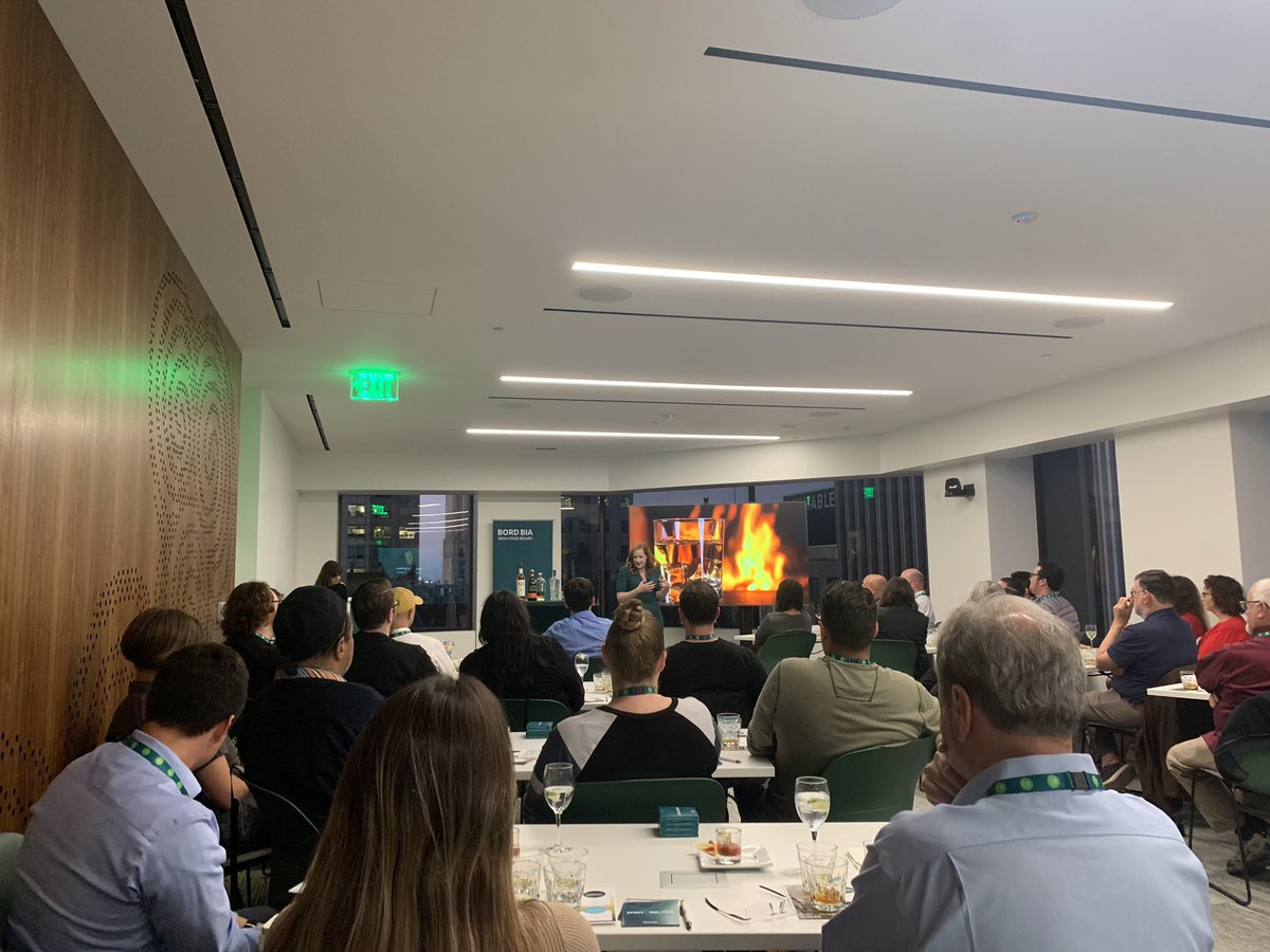 HenryHorkan's tweet photo. Bringing @bordbia’s #SpiritofIreland campaign to the USA’s West Coast this week with @IrelandinSF sharing the story of Ireland’s premium distilling sector to key trade and media partners #GrowingIrishExports https://t.co/5tjdKb2Ayh