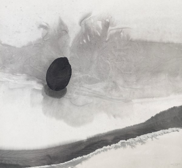 okvikram's tweet photo. Gao Xingjian limits his palette to dark ink on white canvas to create these outstanding meditative pieces. Think this idea of limited design space is underrated. Pulling back on details often evokes more than not. https://t.co/WLOrRIiz3i