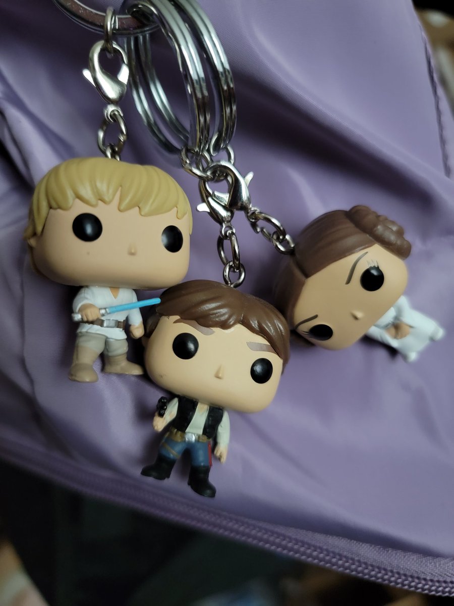 merujo's tweet photo. Chemo bag packed for tomorrow. Han, Luke, and Leia are my co-pilots. #RedFiveStandingBy #FunWithChemo ;) https://t.co/CQQ27U5got