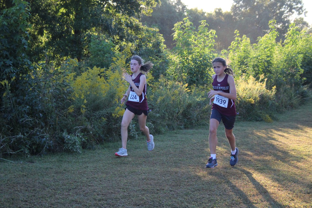 CollMiddleXC's tweet photo. #DragonsXC boys with a significant improvement today, the team placing fourth overall.  

The Lady Dragons also had a strong run today as the team finished ninth overall. https://t.co/Lhj6lOaFoy