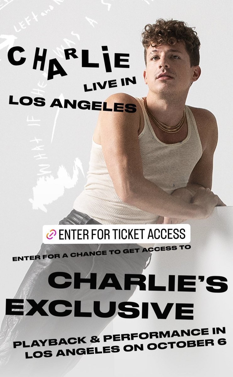 8787cp's tweet photo. 【#CharliePuth October schedule】
Oct 6 Live in LA
Oct 7 album #CHARLIE release
Oct 7 Album release party #iHeartLand #Loser #SmellsLikeMe
Oct 11 first appearance on @NBCTheVoice #TeamCamila
Oct 11 Interview & performance @FallonTonight
Oct 23 #OneNightOnlyTour begin https://t.co/7Jg60OC7oF