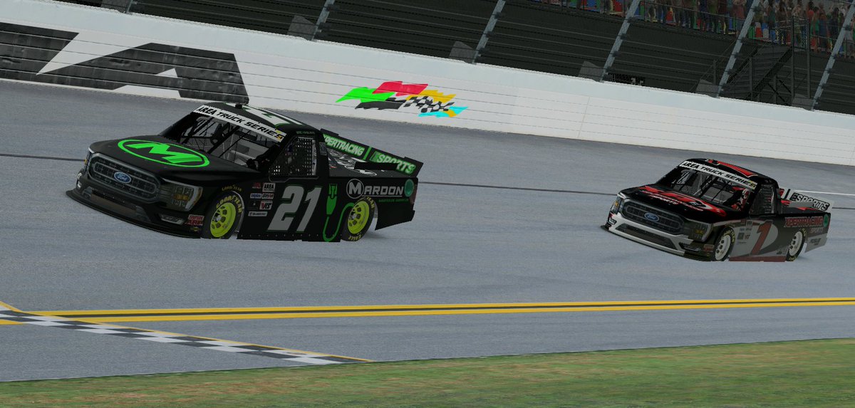 Daytona Truck Results:

(#1) John Beougher, S: 26th F: 22nd
(#21) Eric Wineland, S: 5th F: 27th

Tough race tonight, had to fight for track position all night and were caught up in some unfortunate accidents! Still proud of our guys at XRE for their performance tho!

#XRERacing