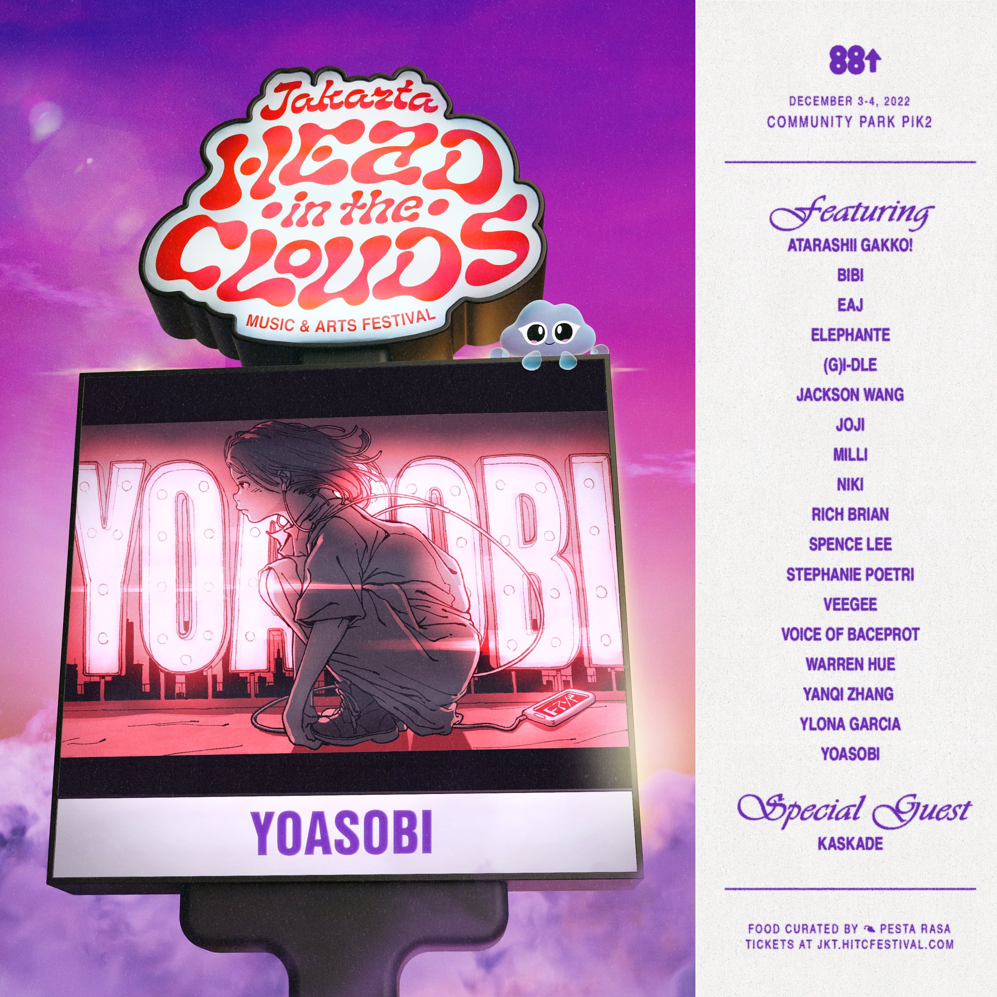 Head in The Clouds Jakarta on Twitter " ️ ️ PASSES ON SALE NOW AT