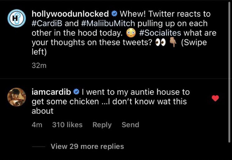 BardiUpdatess's tweet photo. I’m crying 😭 Cardi is truly hilarious. https://t.co/f2HNS5ouD8