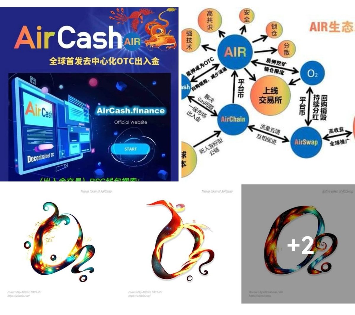 O2 氧气令牌是$AIR的第二个令牌。
O2 代币是#AirSwap的基础代币。
O2 代币将在交易所上市，价格高于#AirCoin 💎
它可以兑换成任何其他 Bep20 代币（USDT、BUSD、智能链等）
<a href="/AirCoinreal/">AirCoin DAO Labs</a>

#AirCoinDAOLabs 
#AirCash #AirChain