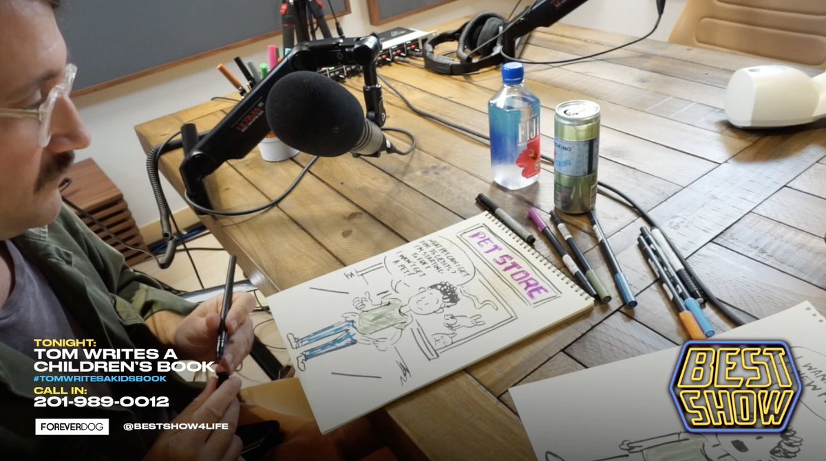 Tune in to see <a href="/scharpling/">scharpling</a> &amp; <a href="/gelgud/">Nathan Gelgud</a> changing the game live with MY PET FLY. #TomWritesAKidsBook

Watch live on Twitch: twitch.tv/bestshow4life