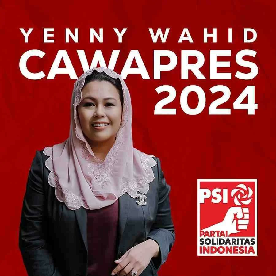 psisumbar_id's tweet photo. Selain capres, PSI juga menyebutkan calon wakil presiden yang akan diusung di Pilpres 2024, yakni Yenny Wahid. @psi_id #GanjarPilihanRakyat https://t.co/wTKxPeg9WE